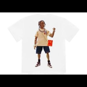 Travis Scott x McDonald’s Action Figure Tee